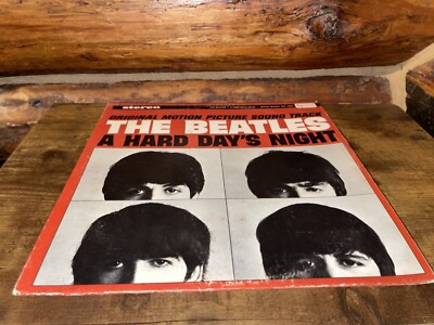 赤盤 BEATLES A Hard Day's Night LP The Beatles - A Hard Day's Night (Original Motion Picture