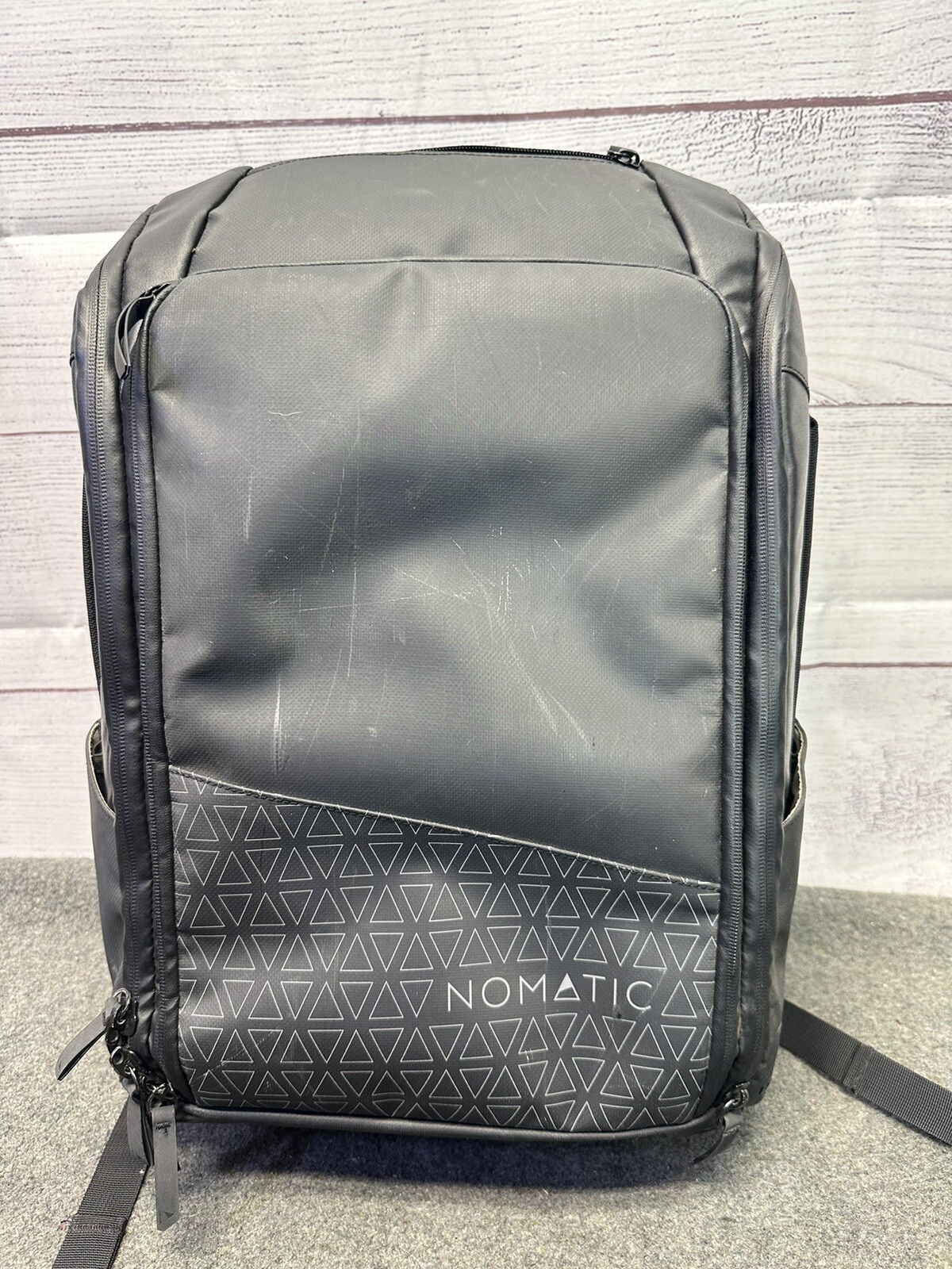 NOMATIC Original Backpack 20L WaterResistant RFID Black & Gray eBay