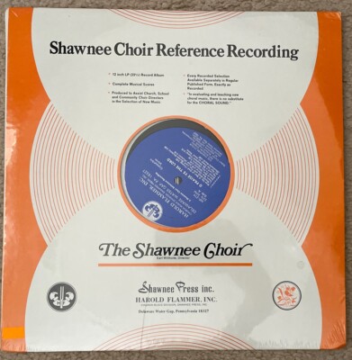 Shawnee Choir Reference Recording Vintage Vinyl Record LP Mint M+ MP-374