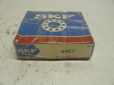 SKF 6407 deep groove ball bearing 100mm O/D 35mm bore 25mm thick new | eBay
