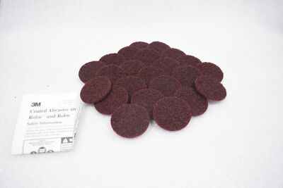 3M 00222899 ALUMINUM OXIDE QUICK CHANGE DISC TYPE R ATTACHMENT 2'' (LOT OF 23)
