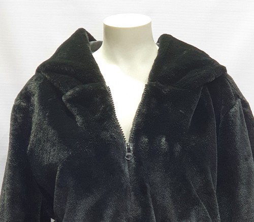 Giaccone LadyXL Nero con cappuccio, eco-pelliccia, Grandi Taglie Italia -43% - Foto 6 di 12