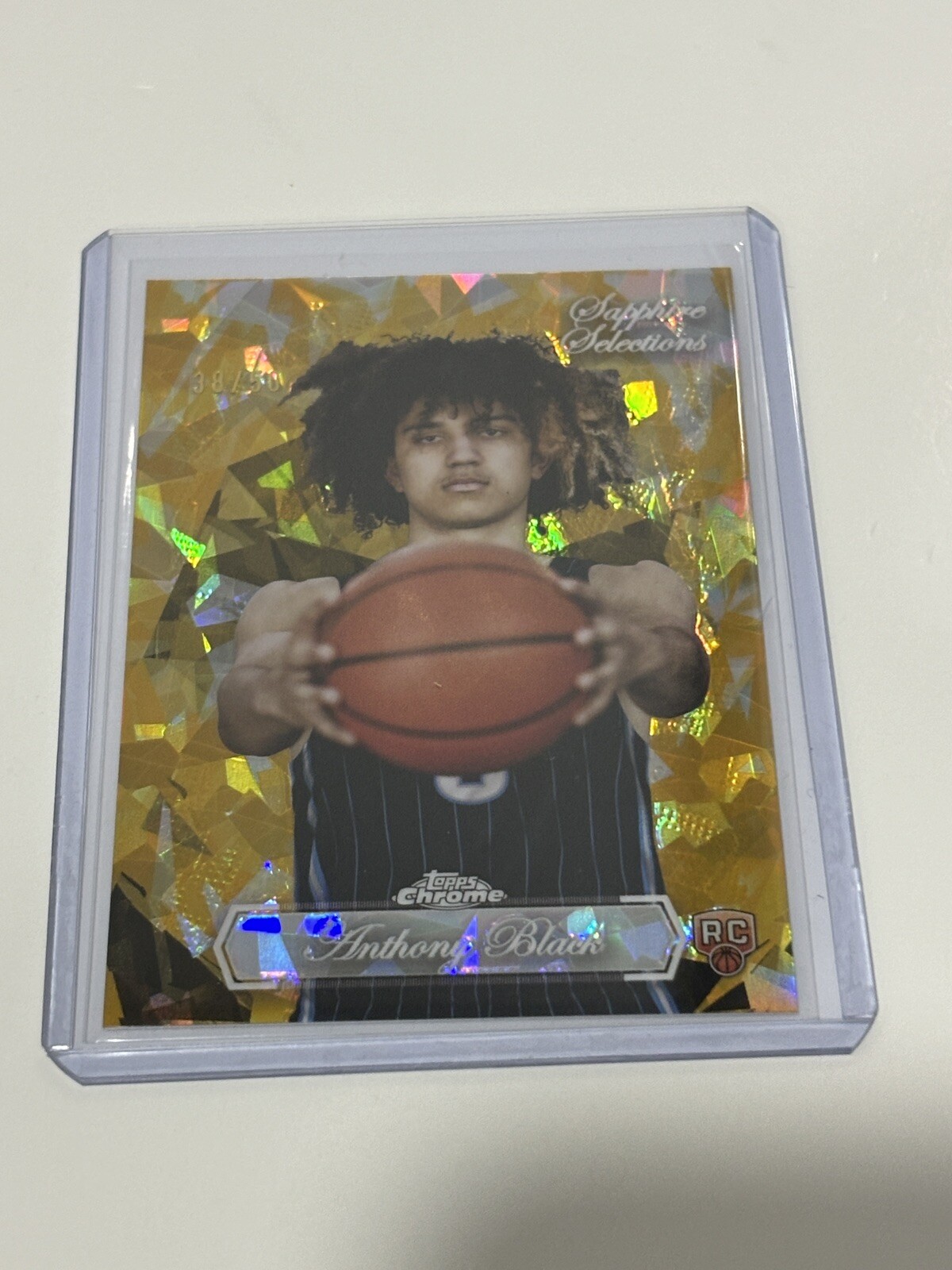 Anthony Black 2023-24 Topps Chrome Sapphire Selections  Rookie RC Gold /50