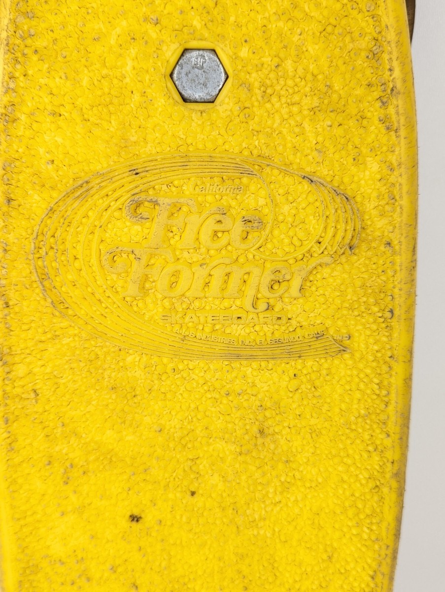 Free Former Skateboard Yellow Torrance California USA ALS