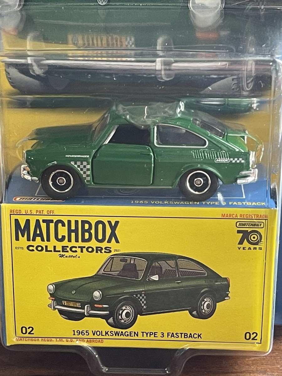🆕2023 MATCHBOX Collectors⭐️1965 Volkswagen VW Type 3 Fastback