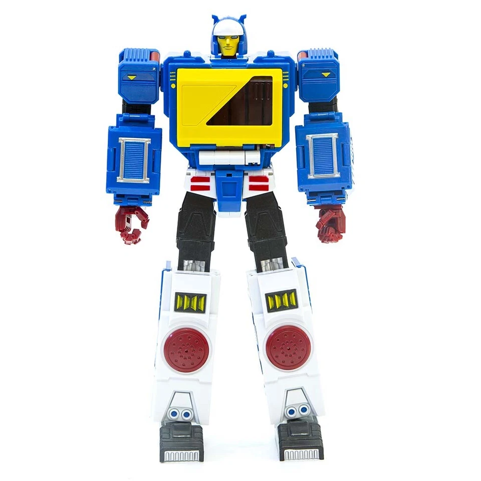 KFC Eavi Metal Phase 4B Doubledeck Blaster P-4B Blue Transformation Figure toy - Image 3 of 4