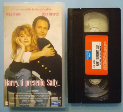 Vhs Harry Ich präsentiere dir Sally Sentimental Film Meg Ryan Videokassette (V150)