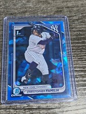2024 TOPPS CHROME SAPPHIRE - #BCP-154 - CHRISTOPHER FAMILIA
