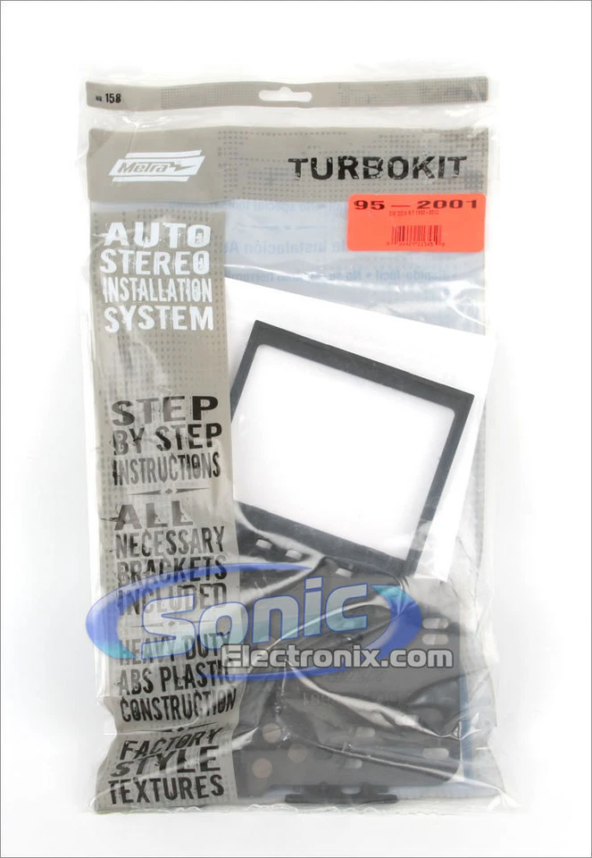 Kit de tablero de auto de instalación doble DIN Metra 95-2001 para vehículos GM seleccionados de 1990 en adelante Foto 4 de 4