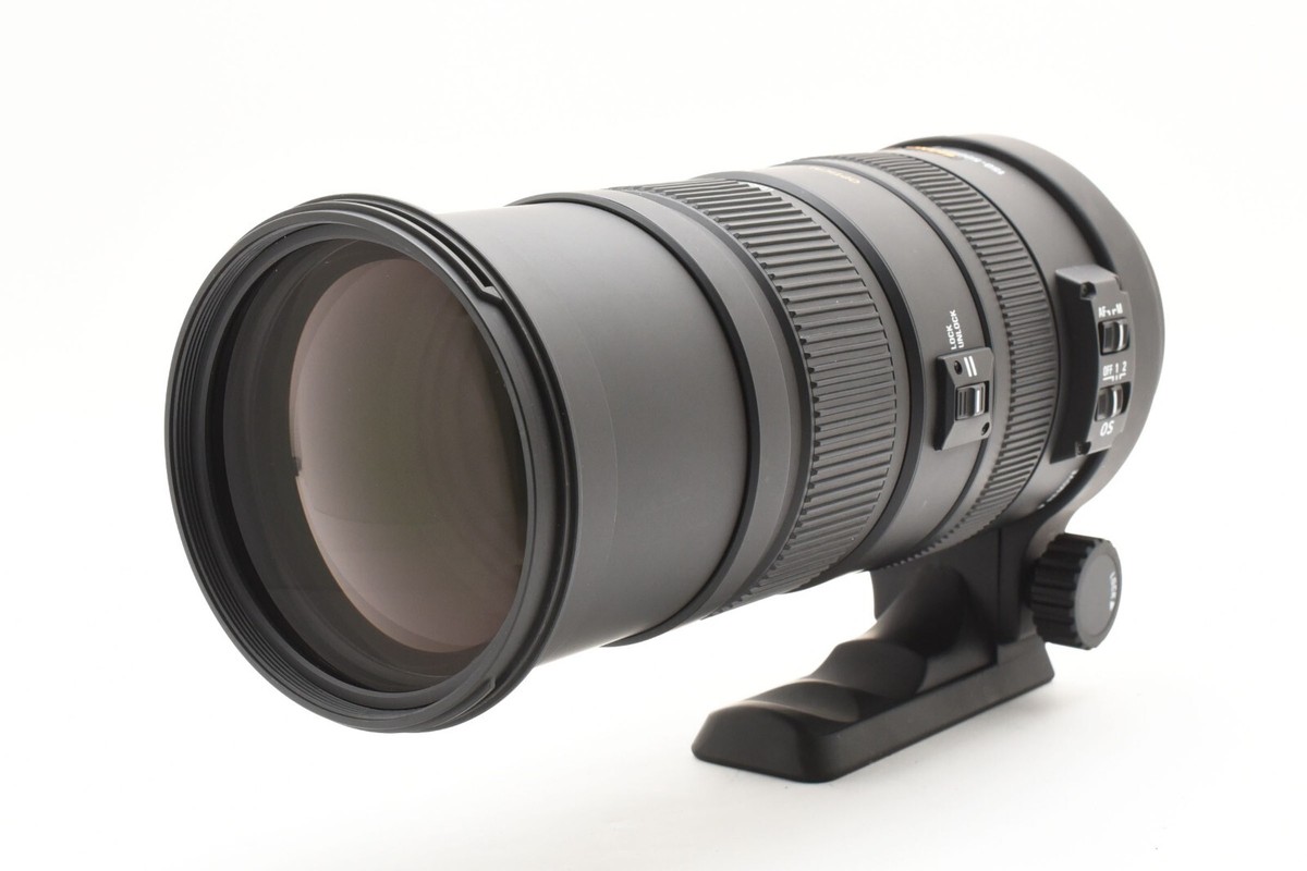 MINT w/ Hood] SIGMA APO 150-500mm F/5-6.3 DG OS HSM Lens For