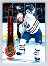 1994-95 Pinnacle #407 Bryan Marchment NHL  Oilers