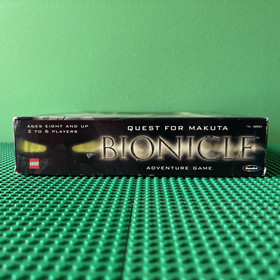 ROSE ART LEGO BIONICLE QUEST FOR MAKUTA ADVENTURE BOARD GAME INCOMPLETE 31390