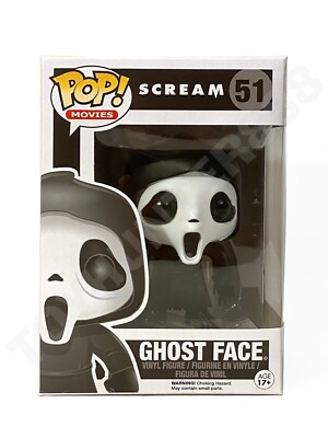 Funko Pop! Scream #51 Ghost Face Vaulted/ Retired NIB RARE VHTF
