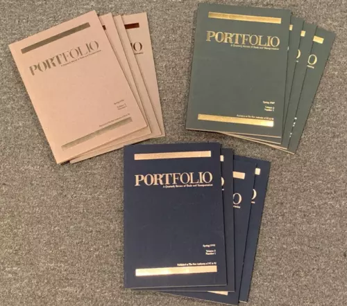 Portfolio Quarterly Review Port Authority NY NJ 12 Issue LOT World Trade Center