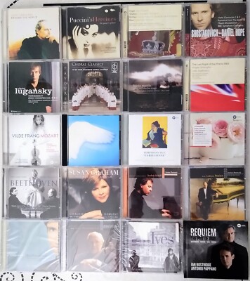 Lot of 20 Different Warner Classics Classical CDs