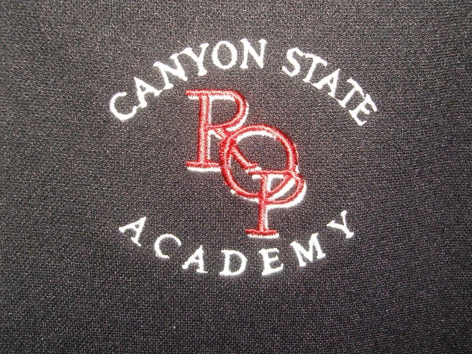 NUEVO CON ETIQUETAS POLO SLAZENGER NEGRO CON RIBETE BLANCO 100% POLI S/S TALLA XL LOGOTIPO CANYON STATE Foto 2 de 4