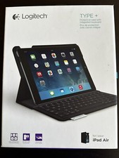 Logitech TYPE Protective Case With Keyboard, For iPad Air
