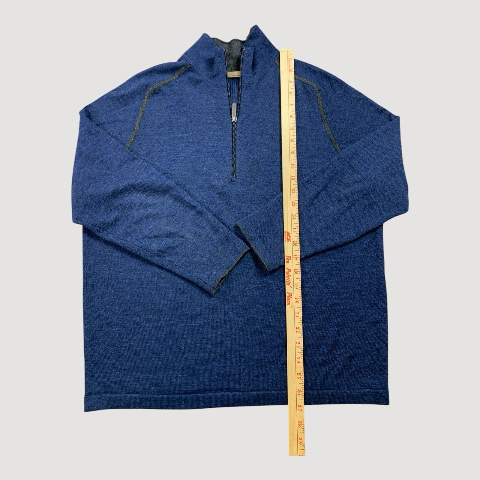 smartwool merino wool 1/4 zip pullover sweater