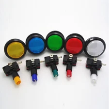 Arcade 60mm Illuminated LED Push Button With Micro Switch For JAMMA MAME Cabinet