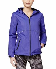 Ideology Womens Hooded Outerwear Jacket
