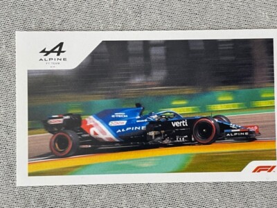 Topps Formel 1 Formula 1 F1 Season 2021 Sticker 109 Widescreen  Alpine F1 Team