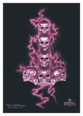 Posterfahne Alchemy - Thor s Skullhammer Duotone Alchemy Posterflagge Thor s