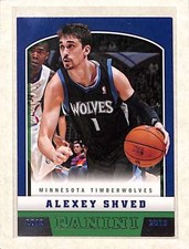 2012-13 Panini  #297 Alexey Shved  EX