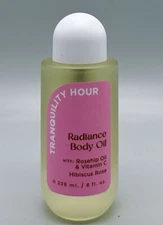 Tranquility Hour w/ Rosehip Oil & Vit C Radiance Body Oil ~Hibiscus Rose~ 8 oz