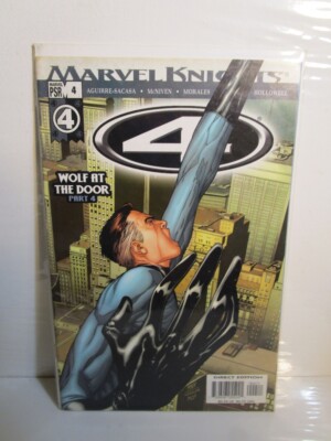 FANTASTIC FOUR MARVEL KNIGHTS #4 2004 WOLF AT THE DOOR PART 4
