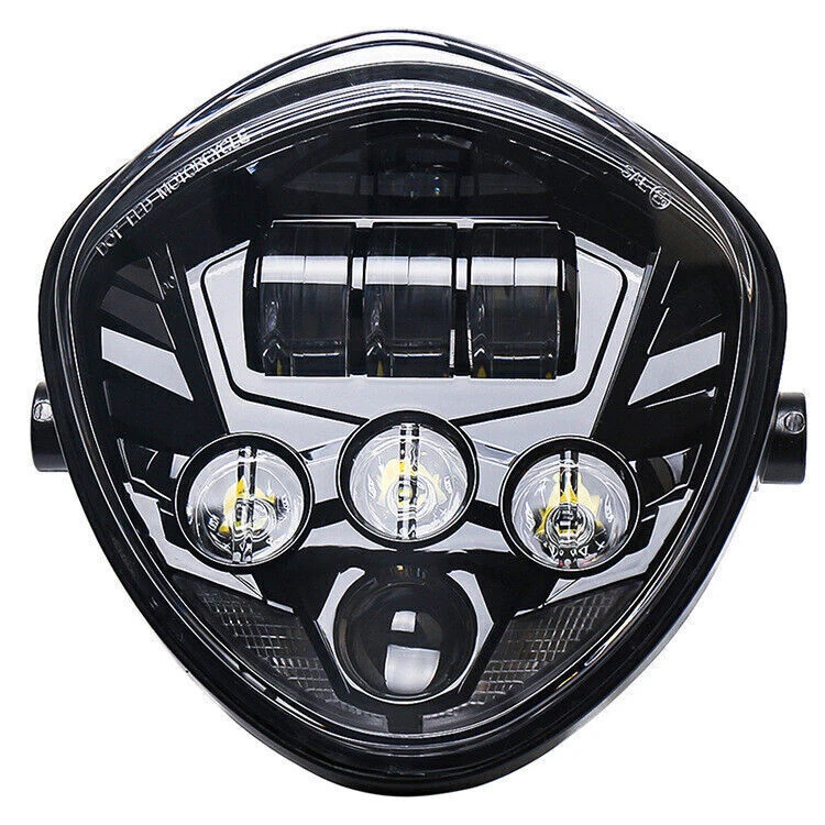 Faro LED de 7 pulgadas con soportes para Suzuki Boulevard C50 C90 M50 M90 M109R Foto 2 de 4