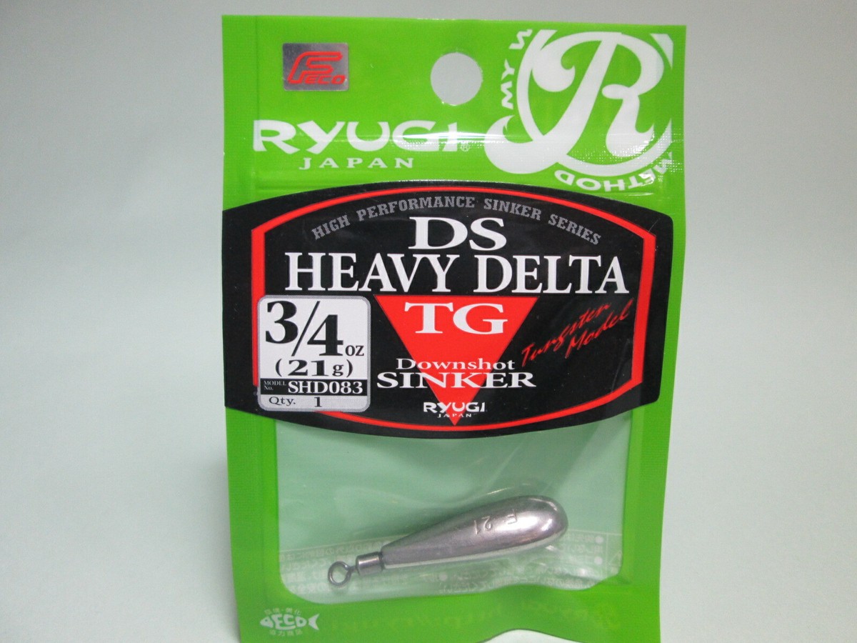 RYUGI DS HEAVY DELTA TG 3/4oz Downshot Sinker