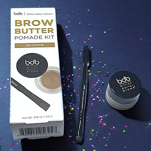 Billion Dollar Brows Brow Butter Pomade Kit Brow Butter Pomade in Blonde NIB - Picture 7 of 24