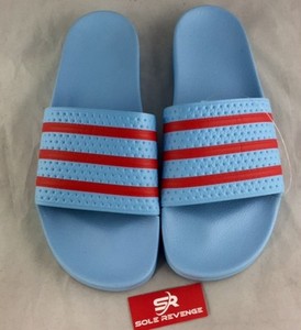 adidas slides men blue