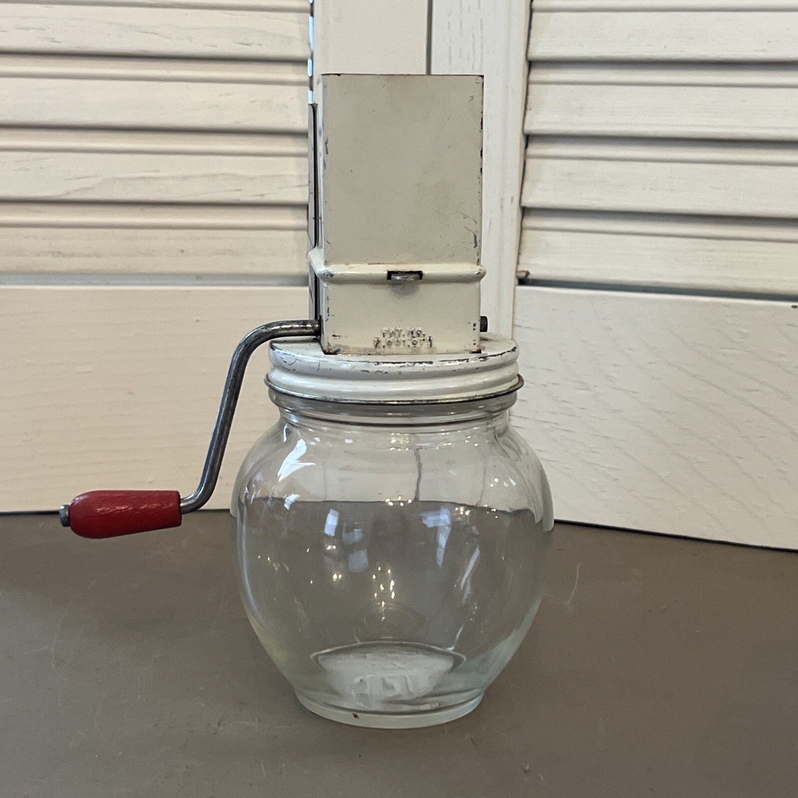 Vintage ANDROCK Nut Meat Chopper Grinder Made in USA MCM