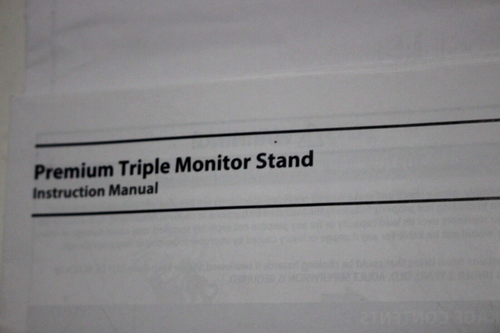 MOUNTUP PREMIUM TRIPLE MONITOR STAND MU8004 - Afbeelding 4 van 9