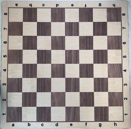 Mousepad Woodgrain Floppy Chess Board - Made in USA