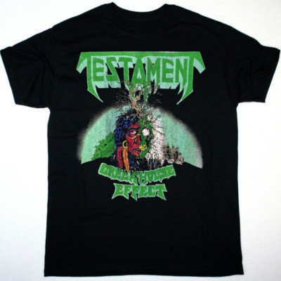 TESTAMENT GREENHOUSE EFFECT Shirt Black Men All size Shirt D550