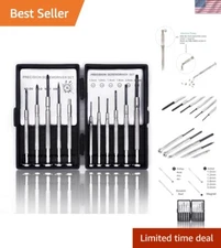 Durable 11PCS Screwdriver Set in Chrome Vanadium - Perfect for Small Electronics