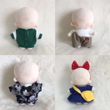 10cm Plush Doll Dress Up Toy Clothes Clothing Baseball Uniform Suit New