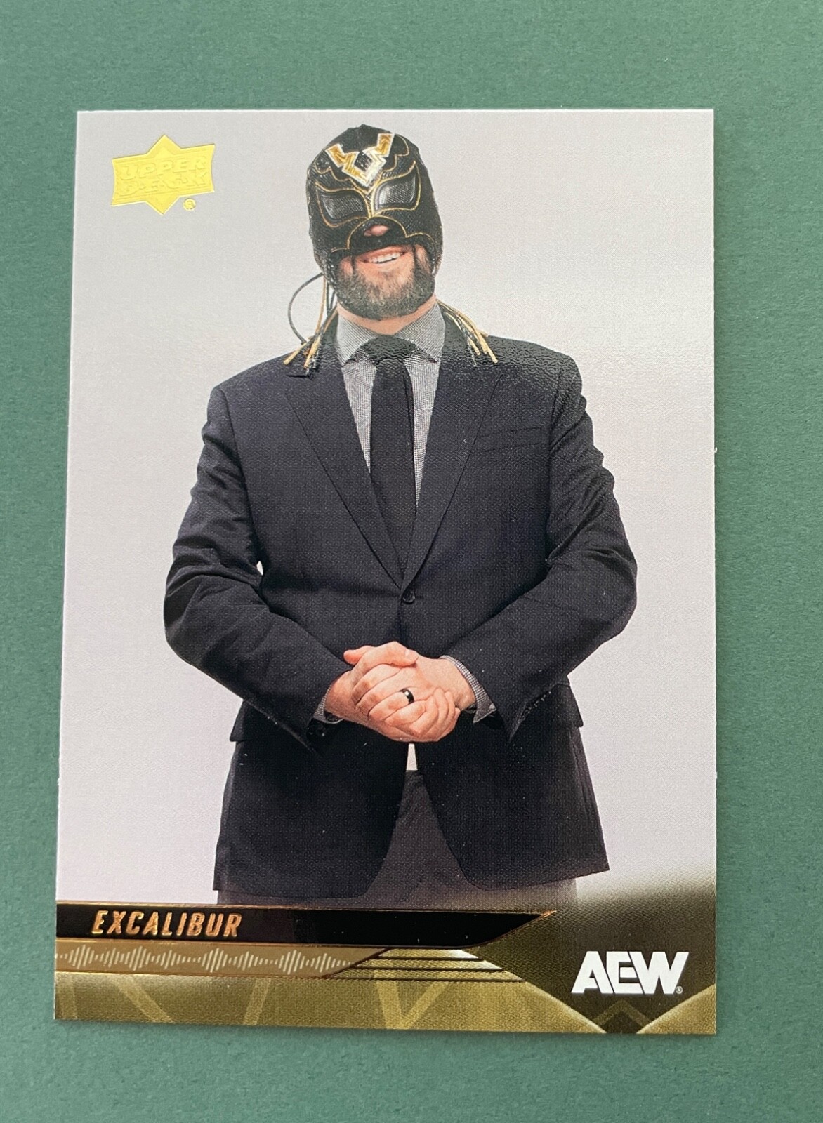 2025 Upper Deck AEW Excalibur Gold #91 Wrestling