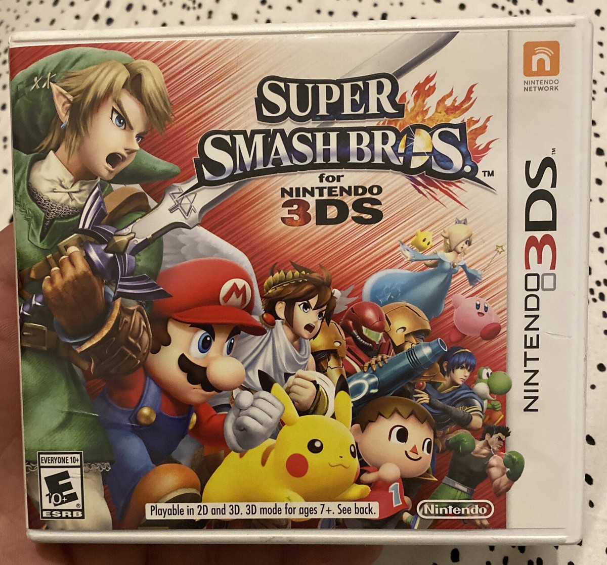 Super Smash Bros. Brothers (Nintendo 3DS) XL 2DS Game w/Case