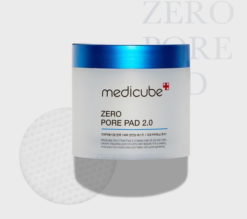 MEDICUBE Zero Pore Pad2.0 155g(70Pads) Lactic Acid+Panthenol