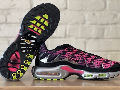 Nike Air Max Plus Mercurial XXV 25 Pink Volt Black Sneakers Men 13