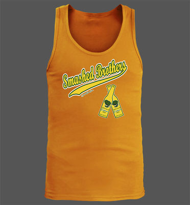 Smashed Brothers Men's Tank Top - Oakland Athletics A's Beerfest Liquid Courage