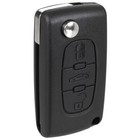 KLAPPSCHLÜSSEL GEHÄUSE 3 TASTEN FÜR CITROEN BERLINGO C3 C4 C5 PEUGEOT 207 308