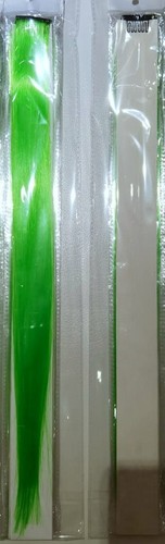 Clip In Long Hair Extensions Highlight Streaks Multi Colour Rainbow Festival - Picture 16 of 29