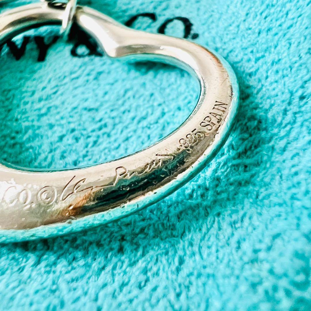 Tiffany Bracelet Open Heart Oval Link Used From Japan Seller Tiffany Bracelet Open Heart Oval Link Used From Japan Seller