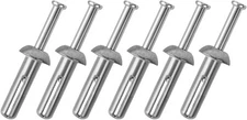 100-500 Counts meite Hammer Drive Anchors Concrete Expansion Nails 1" Length