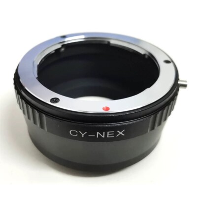 Metal Lens Adapter for Contax Yashica CY Lens to Sony NEX E Mount Camera