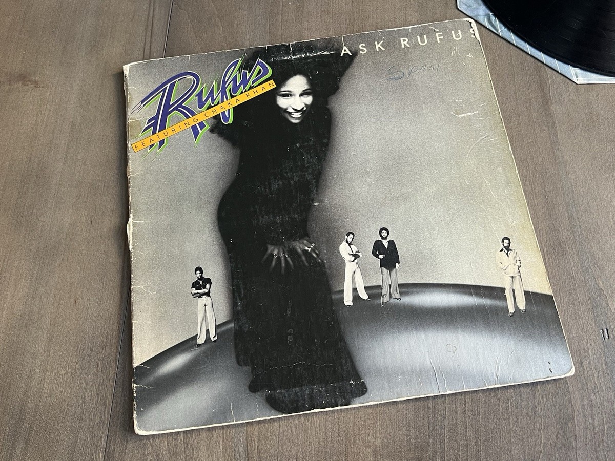 Rufus Featuring Chaka Khan Ask Rufus LP AB-975 Gatefold Vinyl